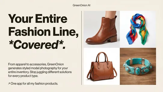 GreenOnion AI Fashion Models screenshot