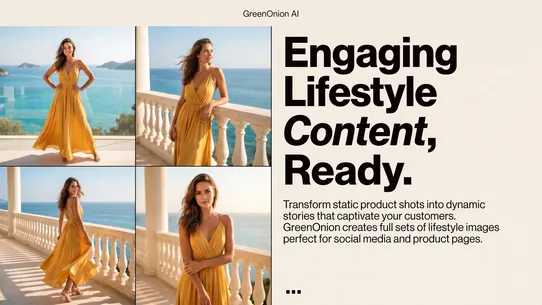 GreenOnion AI Fashion Models screenshot