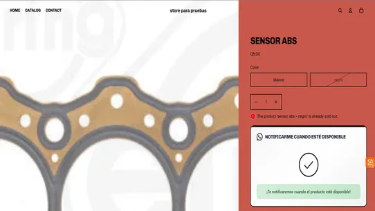 Restockly screenshot