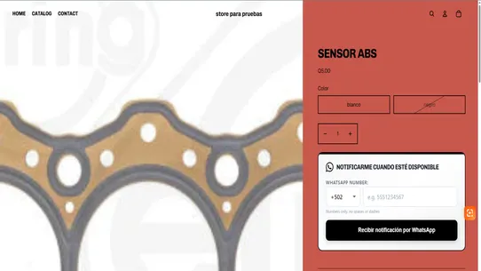 Restockly screenshot