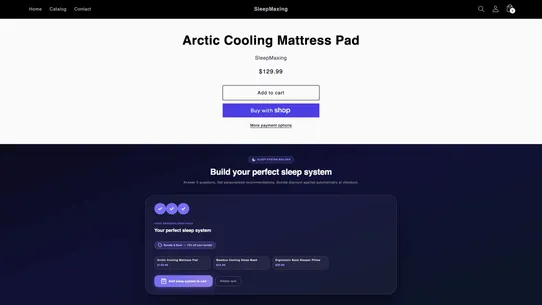 Sleepmaxing screenshot