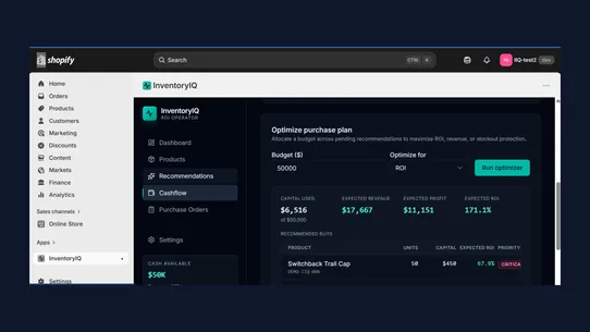 InventoryIQ screenshot