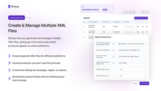 Strique Feed Engine screenshot