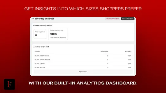 Flow Size Chart &amp; Recommender screenshot
