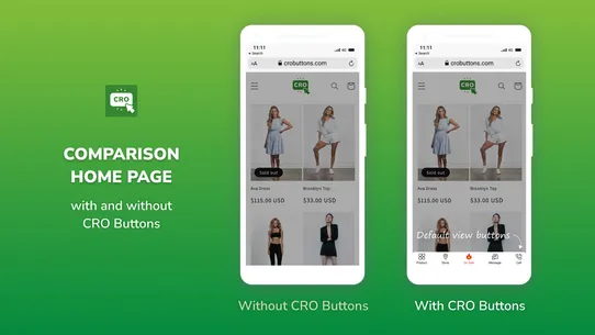 CRO Buttons ‑ Optimize UX &amp; CR screenshot