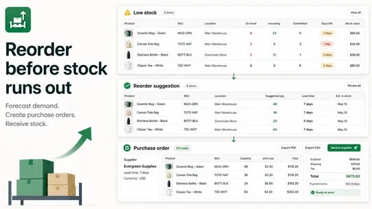 Restocky screenshot