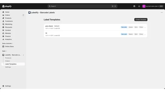 Labelify ‑ Barcode Labels screenshot