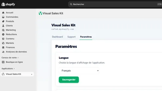 Visual Sales Kit screenshot