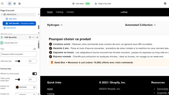Visual Sales Kit screenshot