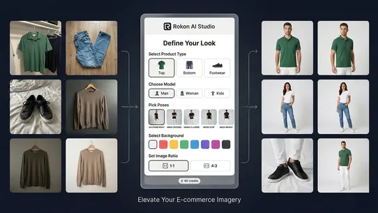 Rokon AI Product Studio screenshot