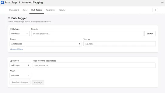 SmartTags: Automated Tagging screenshot