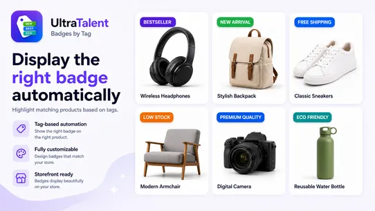 UltraTalent ‑ Badges by Tag screenshot