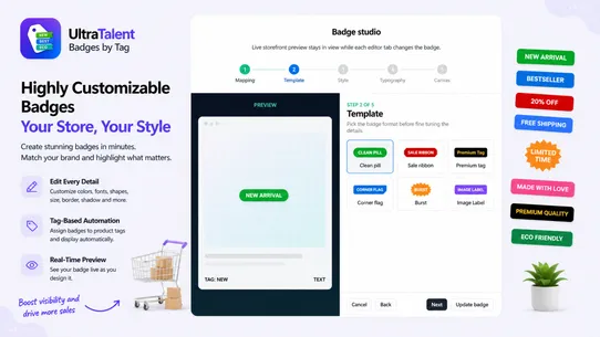 UltraTalent ‑ Badges by Tag screenshot