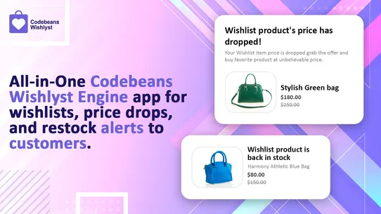 Codebeans Wishlyst screenshot