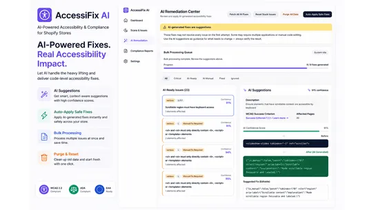 AccessiFix AI screenshot