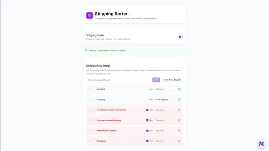 Shipping Sorter screenshot