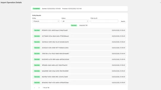 commercetools import screenshot