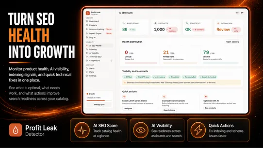 Profit Leak Detector screenshot
