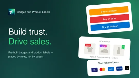 TT Badges &amp; Product Labels screenshot