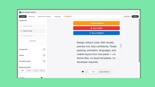 TT Badges &amp; Product Labels screenshot