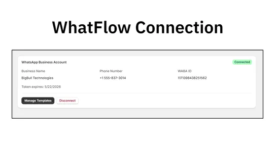 WhatFlow WhatsApp Official API screenshot