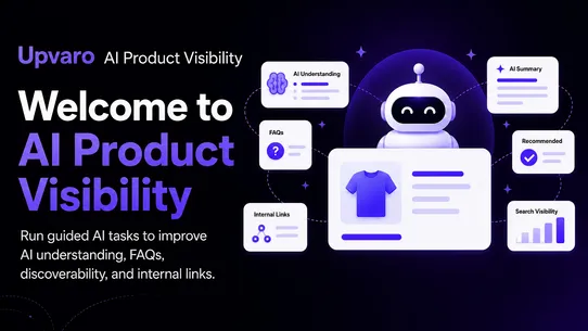 Upvaro AI Product Visibility screenshot