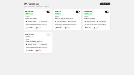 Magik Smart Upsell screenshot