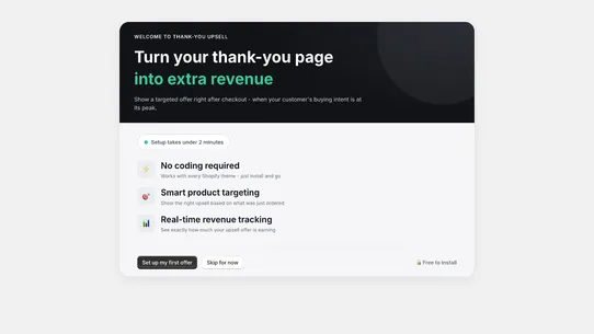 Magik Smart Upsell screenshot
