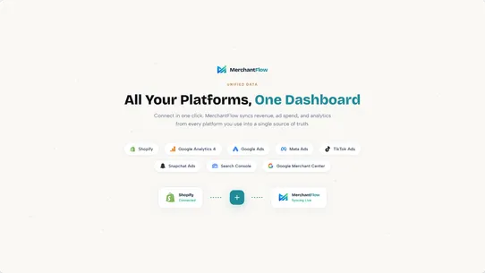 MerchantFlow: Profit Analytics screenshot