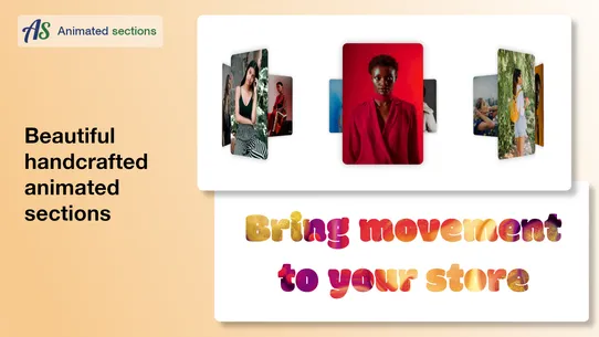 Animated Sections screenshot
