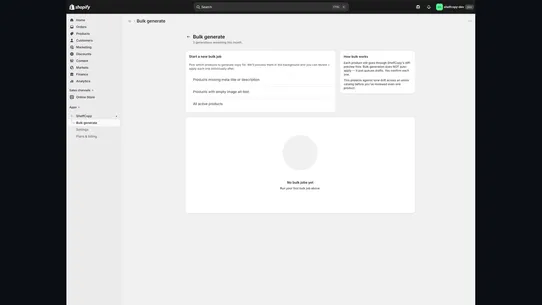 ShelfCopy ‑ AI Descriptions+SE screenshot