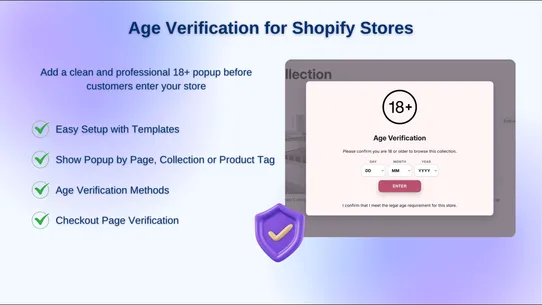 Hey! Age Gate Verification screenshot