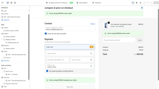 Compare at Price ‑ KM screenshot