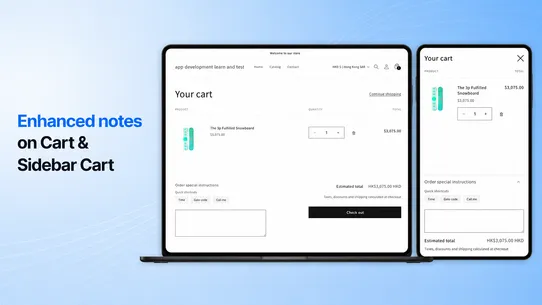 Checkout Note Pro screenshot