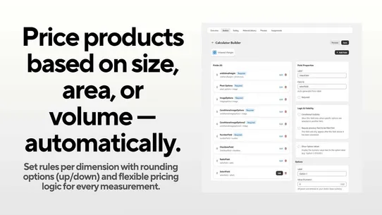 Measurify ‑ Price Calculator screenshot