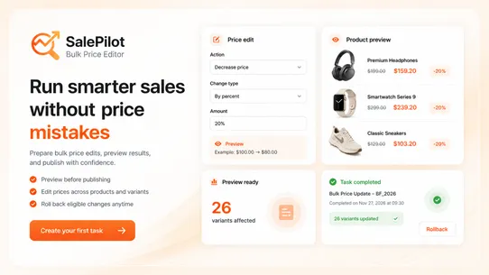 SalePilot Bulk Price Editor screenshot