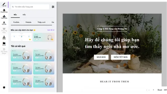 HS Page Builder screenshot