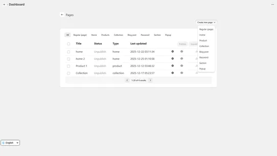 HS Page Builder screenshot