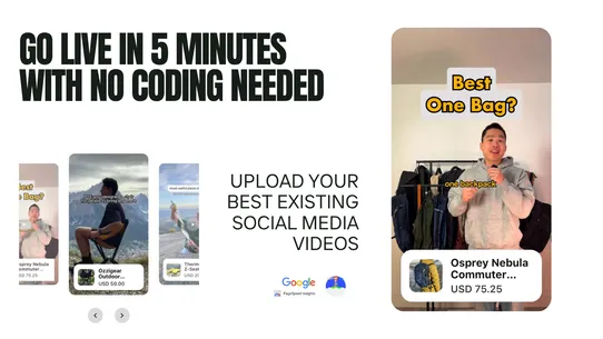 Vinci Shoppable Videos screenshot