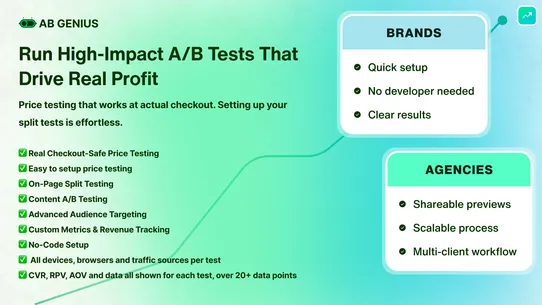 AB Genius: Price &amp; A/B Testing screenshot