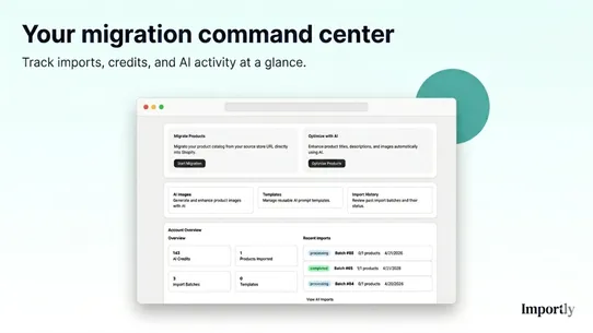 Importly ‑ Product Importer screenshot