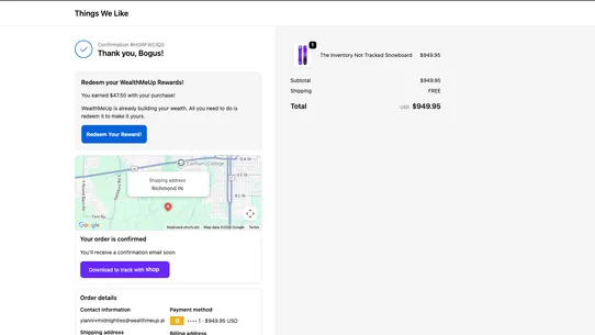WealthMeUp screenshot