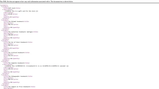 XML Product Feed Generator screenshot