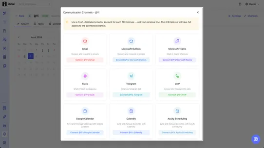 IANAI AI Employee screenshot