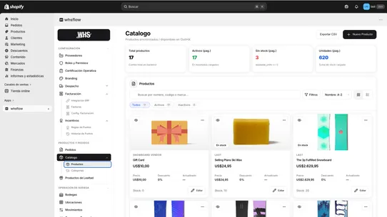 WHSFLOW screenshot
