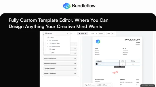Bundleflow screenshot