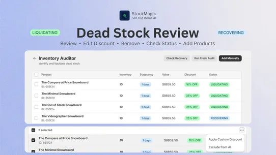 StockMagic: Sell Old Items AI screenshot