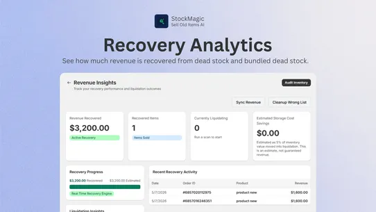 StockMagic: Sell Old Items AI screenshot