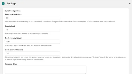 Alertr: Inventory Management screenshot