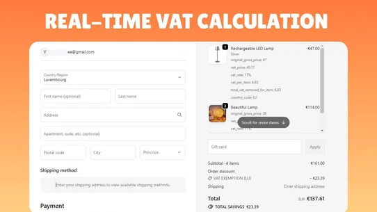 Silvanda ‑ Eu Tax Exemption screenshot